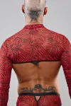 Crop Top Releonel001 Schwarz/Rot von Rfp Razor’s Edge Kollektion kaufen - Fesselliebe