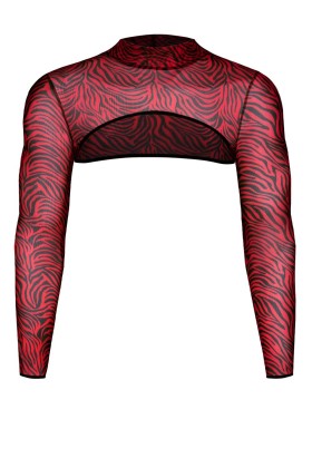 Crop Top Releonel001 Schwarz/Rot von Rfp Razor’s Edge Kollektion kaufen | Fesselliebe