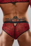 Netz-Slip Resamuel001 Schwarz/Rot von Rfp Razor’s Edge Kollektion kaufen - Fesselliebe