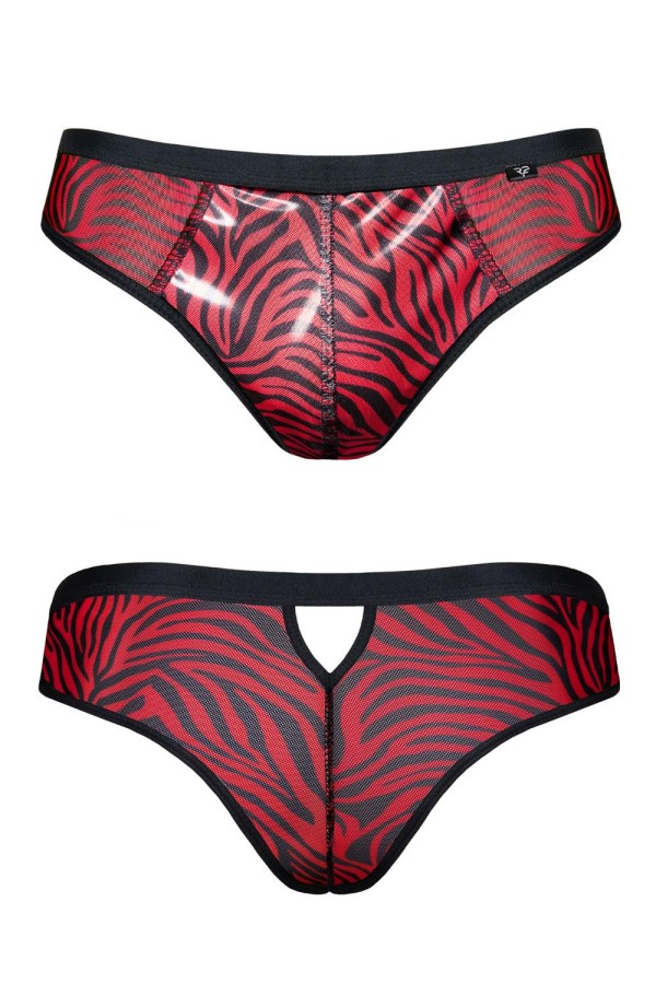 Netz-Slip Resamuel001 Schwarz/Rot von Rfp Razor’s Edge Kollektion kaufen | Fesselliebe