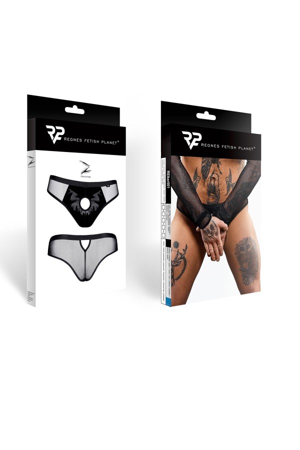 Netz-Slip Ouvert Reiker001 Schwarz von Rfp Razor’s Edge Kollektion kaufen | Fesselliebe