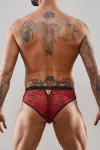 Netz-Slip Reandres001 Schwarz/Rot von Rfp Razor’s Edge Kollektion kaufen - Fesselliebe