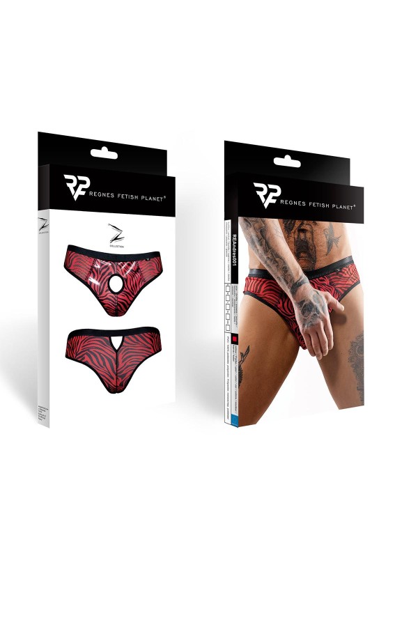 Netz-Slip Reandres001 Schwarz/Rot von Rfp Razor’s Edge Kollektion kaufen | Fesselliebe