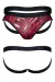 Jock Strap Repatrick001 Schwarz/Rot von Rfp Razor’s Edge Kollektion