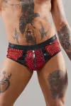 Netz-Slip Refranco001 Schwarz/Rot von Rfp Razor’s Edge Kollektion kaufen - Fesselliebe