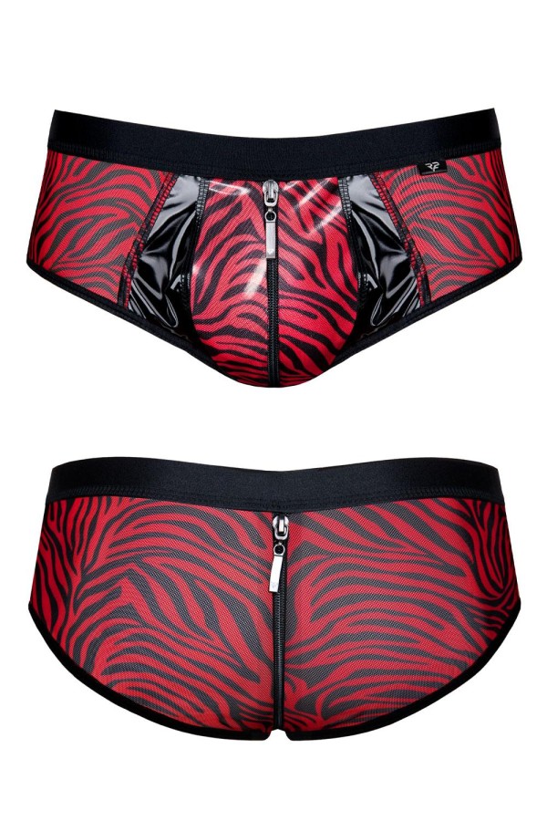 Netz-Slip Refranco001 Schwarz/Rot von Rfp Razor’s Edge Kollektion kaufen | Fesselliebe
