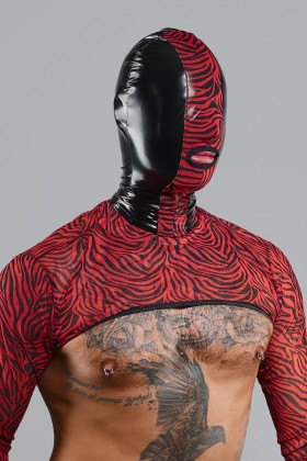 Maske Remaskblack002 Schwarz/Rot von Rfp Razor’s Edge Kollektion kaufen | Fesselliebe