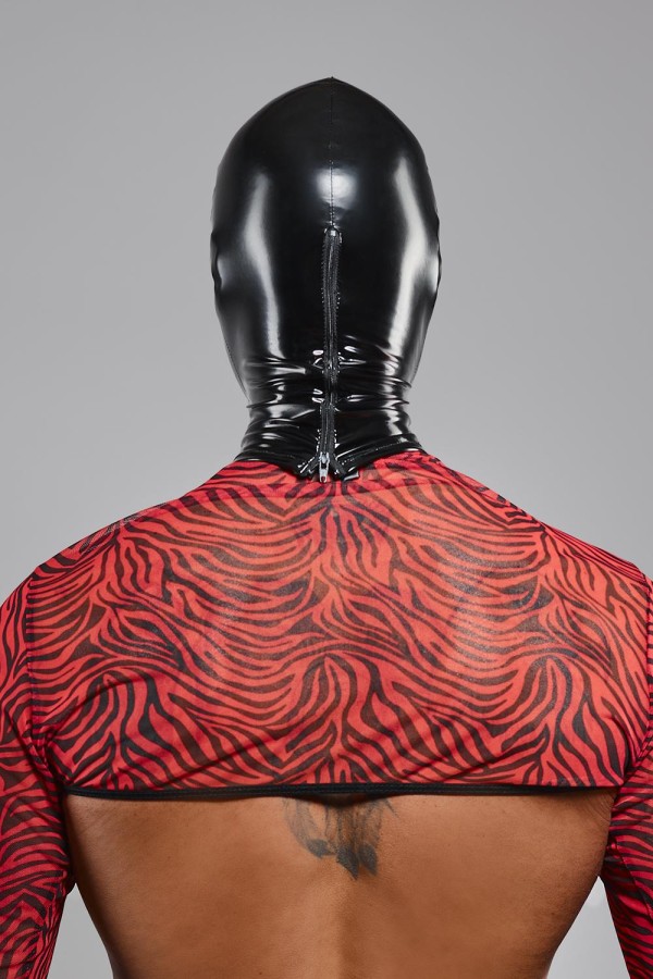 Maske Remaskblack002 Schwarz/Rot von Rfp Razor’s Edge Kollektion kaufen | Fesselliebe