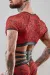 Harness T-Shirt Rerodrigo001 Schwarz/Rot von Rfp Razor’s Edge Kollektion