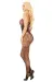 Schwarzer Bodystocking Ouvert 4756 von Softline