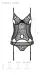 Schwarzes Corset Pa596615 von Passion