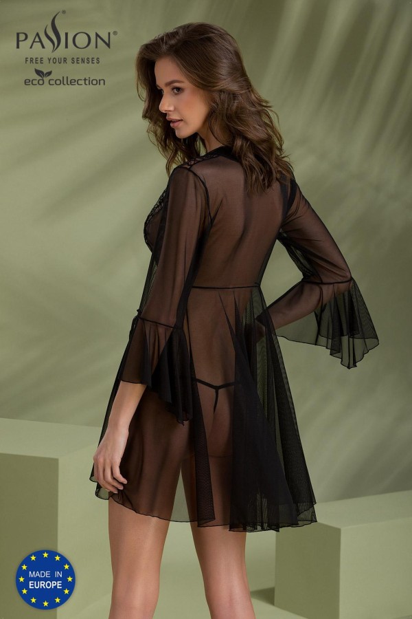 Schwarzes Peignoir Pa596618 von Passion kaufen | Fesselliebe