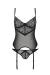 Schwarzes Corset Pa596657 von Passion