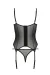 Schwarzes Corset Pa596657 von Passion