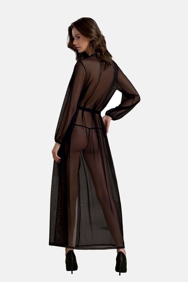 Schwarzes Peignoir Pa596660 von Passion kaufen | Fesselliebe