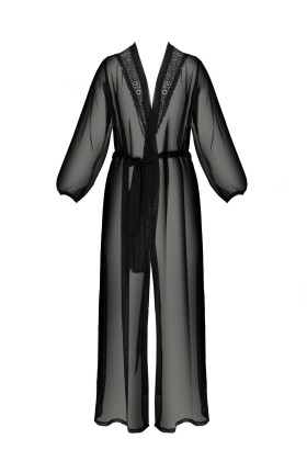 Schwarzes Peignoir Pa596660 von Passion kaufen | Fesselliebe