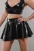 Schwarzer Damen-Rock Tdmaren001 von Demoniq Total Domination Collection