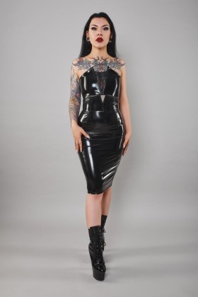 Schwarzer Damen-Rock Tdfinija001 von Demoniq Total Domination Collection kaufen | Fesselliebe