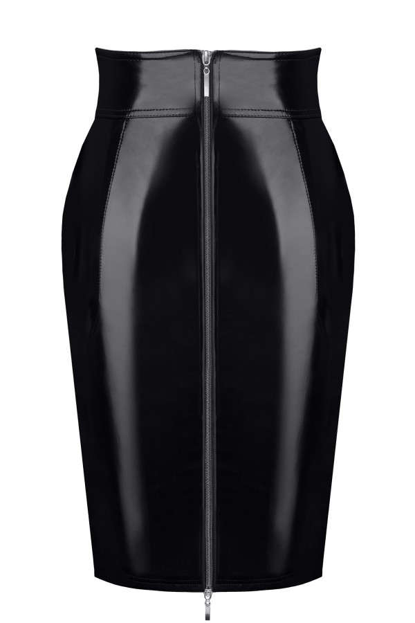 Schwarzer Damen-Rock Tdfinija001 von Demoniq Total Domination Collection kaufen | Fesselliebe