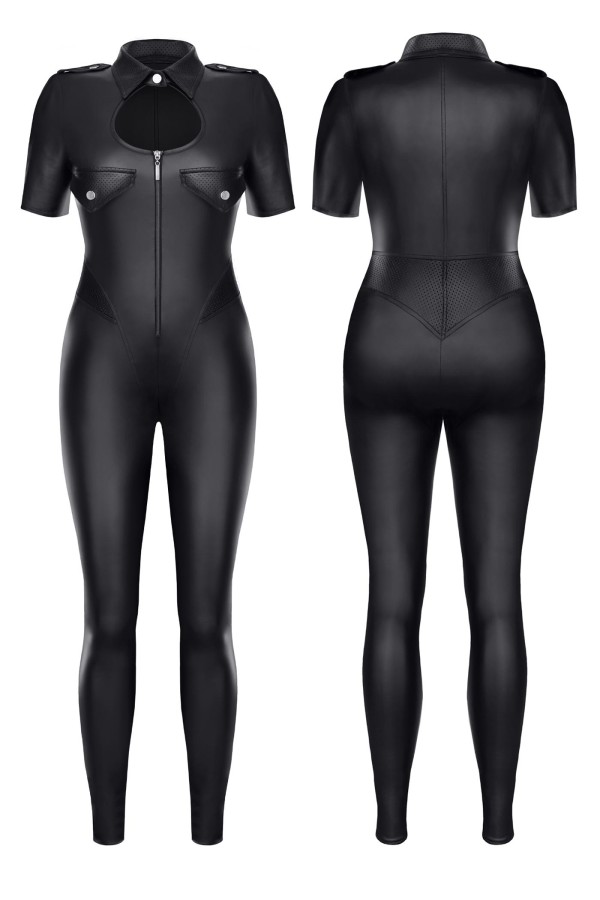 Schwarzer Jumpsuit Tdmitsuko001 von Demoniq kaufen | Fesselliebe