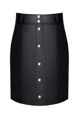 Schwarzer Damen-Rock Tdleonore001 von Demoniq Total Domination Collection kaufen | Fesselliebe