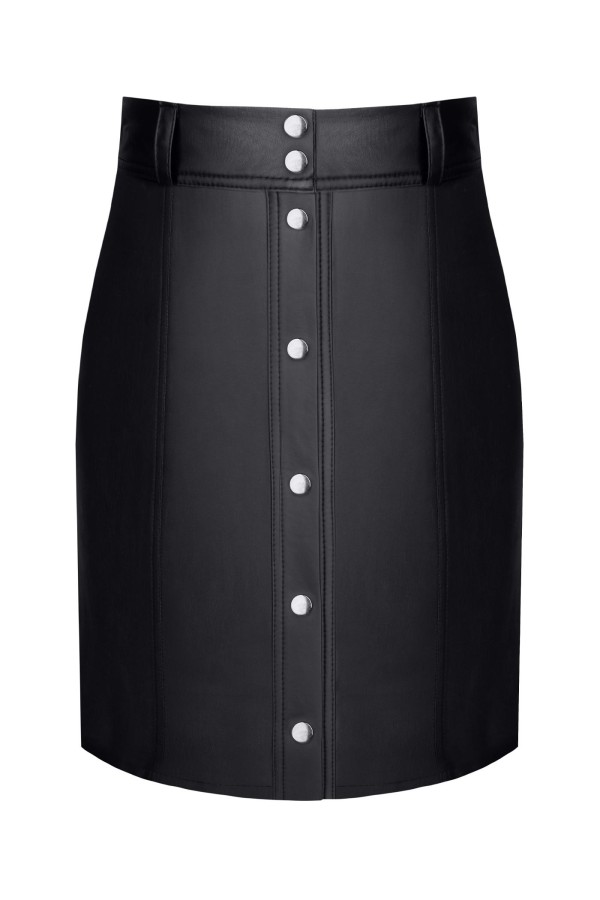 Schwarzer Damen-Rock Tdleonore001 von Demoniq Total Domination Collection kaufen | Fesselliebe