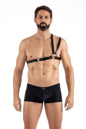 Schwarzer Schulter-Harness Lm275018blk von Look Me kaufen | Fesselliebe