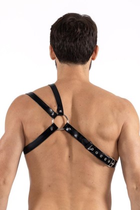 Schwarzer Schulter-Harness Lm275018blk von Look Me kaufen | Fesselliebe