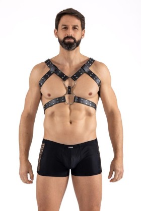 Schwarzer Schulter-Harness Lm275019blk von Look Me kaufen | Fesselliebe