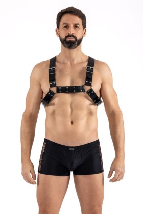 Schwarzer Schulter-Harness Lm275017blk von Look Me kaufen | Fesselliebe