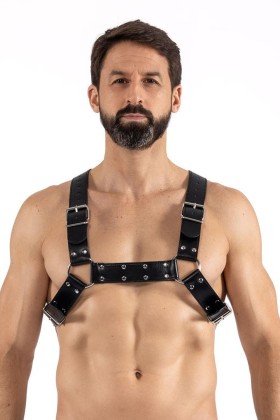 Schwarzer Schulter-Harness Lm275017blk von Look Me kaufen | Fesselliebe