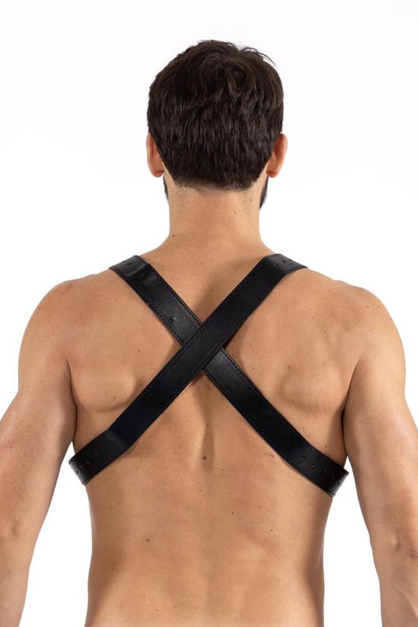 Schwarzer Schulter-Harness Lm275017blk von Look Me kaufen | Fesselliebe
