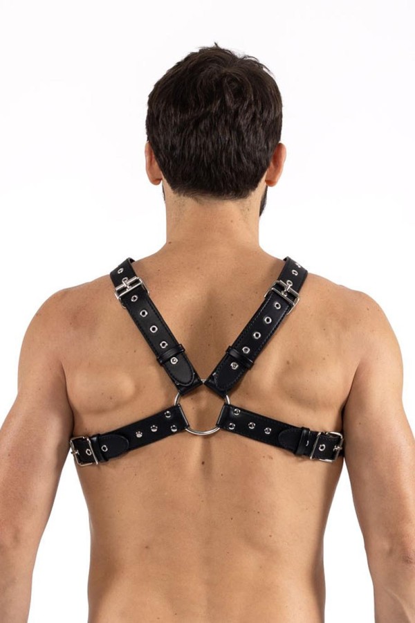Schwarzer Schulter-Harness Lm275016blk von Look Me kaufen | Fesselliebe