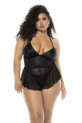 Schwarzer Body - Mal7547xblk von Mapale kaufen | Fesselliebe