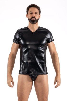 Schwarzes Herren T-Shirt 2401-81 von Look Me kaufen | Fesselliebe