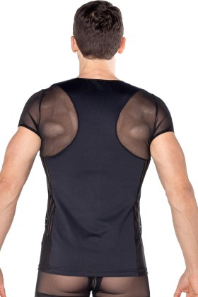Schwarzes Herren T-Shirt 2201-81 von Look Me kaufen | Fesselliebe