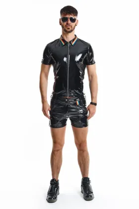 Pvc Herren Polo Shirt Rmremigiorbw Schwarz von Pride Festih Line