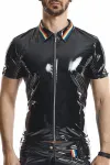 PVC Herren Polo Shirt RMRemigioRBW schwarz kaufen - Fesselliebe