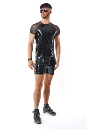 Pvc Herren T-Shirt Rmsandrorbw Schwarz von Pride Festih Line