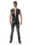 PVC Herren Weste RMTaddeoRBW schwarz kaufen - Fesselliebe