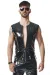 PVC Herren Weste RMTaddeoRBW schwarz