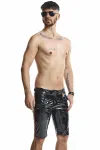 Herren PVC Shorts RMUmbertoRBW schwarz kaufen - Fesselliebe