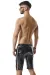 Herren PVC Shorts RMUmbertoRBW schwarz