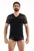 Schwarzer Herren T-Shirt 2407-81 von Look Me