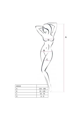 Bodystocking Bs018 Schwarz von Passion-Exklusiv