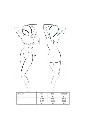 Aura Set Schwarz von Passion Erotic Line kaufen | Fesselliebe