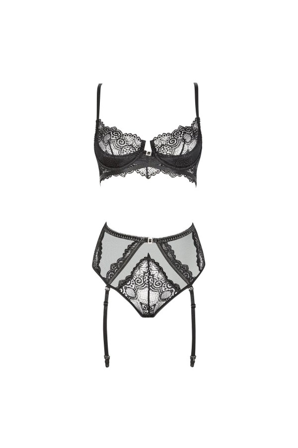 Ravenna Set Schwarz von Beauty Night Fashion kaufen | Fesselliebe