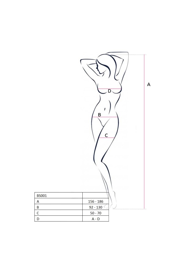 Bodystocking Bs046 Schwarz von Passion-Exklusiv kaufen | Fesselliebe