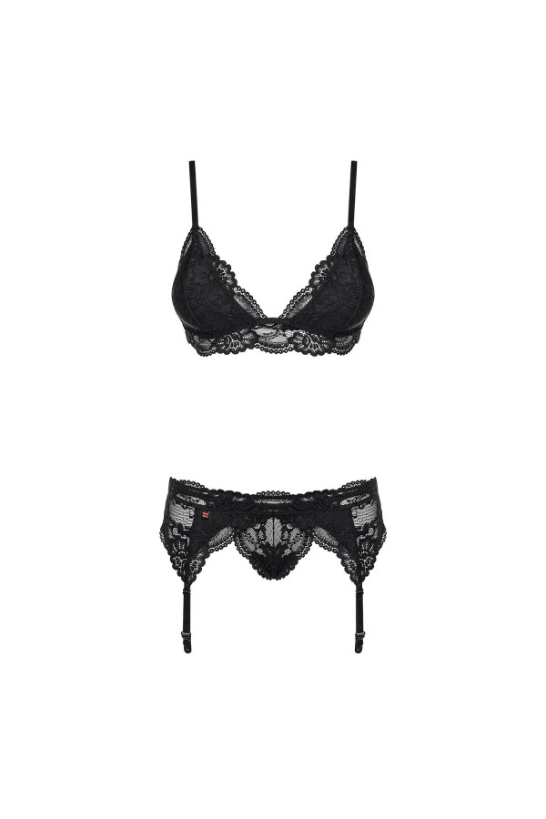 3er Set schwarz 810-Seg-1 von Obsessive kaufen | Fesselliebe