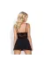 Babydoll & Tanga Schwarz 810-Bab-1 von Obsessive